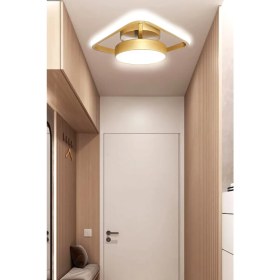 Resim Alen Tekli Eskitme Enerji Tasarruflu Modern LED Avize Çocuk Odası Koridor Giyinme Odası Giriş 