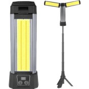 Resim PM-24565 25 Watt USB - Type-C Girişli P50 ve Cob Ledli 2 Kanatlı Kollu Çalışma Lambası 