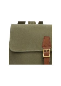 Resim Kanvas Kumaş Kadın Sırt Çantası Smart Bags 1329 Haki 