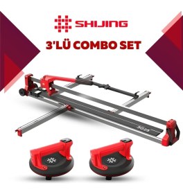 Resim SHIJING TOOLS Manuel Kesici ve Dijital Vantuz 3'lü Pro Set 
