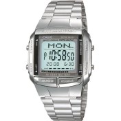 Resim Casio Erkek Dijital Kol Saati – Alarm, Kronometre, Takvim, Çelik Kordon, Mineral Cam, 3 ATM Su Geçirmez, LED Aydınlatma 