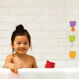 Resim Munchkin Banyo Duvarına Yapışan Vakumlu Renkli Eğlenceli Banyo Oyuncağı 12Ay+ 
