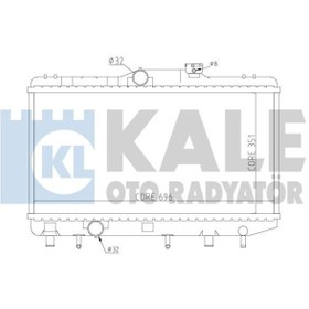 Resim KALE 341925 Su Radyatoru (Toyota: Corolla Uyumlu 1.3-1.6 92-97) 696×351×26 (WA474512) 