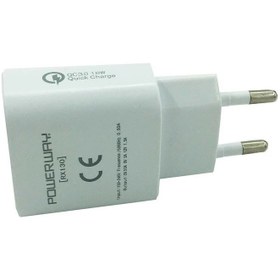 Resim Powerway 18W 3.0A Type-C Şarj Adaptörü Kablo Dahil RX130 