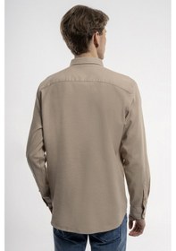 Resim Loft Regular Fit Erkek Gömlek Lf2030872 Bej 