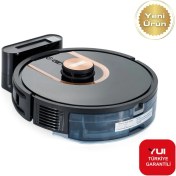 Resim S7 Nomopzone Özellikli Akıllı Robot Vacuum & Mop Süpürge Siyah(Yuı Türkiye Garantili) 