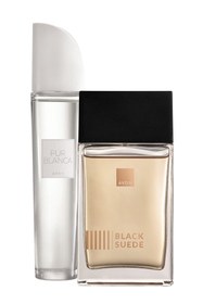 Resim Avon Black Suede Erkek Parfüm Ve Pur Blanca Kadın Parfüm Paketi 