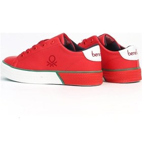 Resim Benetton Bn-31026 -kirmizi-kadın Spor Ayakkabı 001 