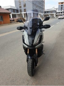 Resim MOTOCAM Honda Adv 350 Ön Cam 2023 2024 Model 60cm Açıkfüme Renkli 4mm ORTA BOYLU CAM 