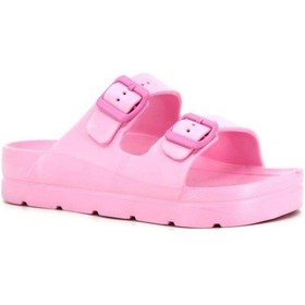 Resim Zenne Terlik Çift Toka Pembe 