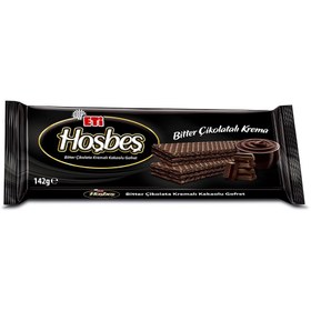 Resim Hoşbeş Bitter Çikolata Kremalı Gofret 142 G 