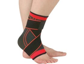 Resim Lucky Power 2 Adet Kapalı Alan Açık Hava Sporları Için Elastik Ayarlanabilir Kayışlı Ayak Bileği Brace Sıkıştırma Kol (Yurt Dışından) 