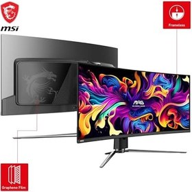 Resim MSI MAG 341CQP QD-OLED 34" 175Hz 0.03ms FreeSync Premium Pro UWQHD Curved Gaming (Oyuncu) Monitör 