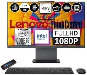 Resim Lenovo Thinkcentre Neo 24 50A Gen5 Intel Core I5 13420H 96GB Ddr5 512GB SSD Windows 11 Pro Intel® UHD Graphics 23.8" Fhd All In One Bilgisayar 12SC000YTRP17 + Zetta Flash Bellek 