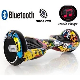 Resim Smart Balance Citymate Hoverboard Smart Scooter Elektrikli Kaykay Bluetooth Speaakerlı Çok Renkli 