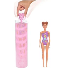 Resim Barbie Renk Değiştiren Süpriz Barbie Kum Ve Güneş Serisi Gwc57 