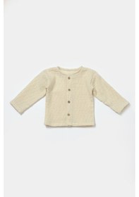 Resim Organik Uzun Kollu Kazak & Salopet Seti Csym7047 001 