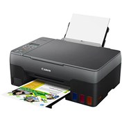 Resim Canon Pixma G3420 Wifi + Fotokopi + Tarayıcı Renkli Çok Fonksiyonlu Tanklı Yazıcı + 1 Adet Orijinal Siyah Mürekkep Canon