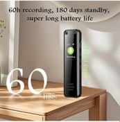 Resim Topshop1 8gb Ses Kayıt Cihazı 128gb Metal Kasa Şifre Korumalı 1536kbps Tek Tıkla Kayıt Gürültü Azaltma Yerel Silme Usb-c Hızlı Şarj Toplantılar İçin 