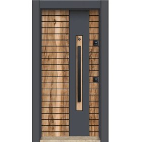 Resim Mono Çelik Kapı MN-1102 Y Daire Giriş Kapısı Çelik Kapı 
