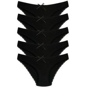 Resim New Lilla 1101 Bikini Kadın T. Dantelli Külot Paketi (555344056) 