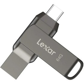 Resim Lexar D400 Usb 3.1 Çift Bağlantılı 32gb/64gb/128gb/256gb Type-c Flash Bellek, Hızlı Veri Transferi Ve Güvenli Depolama 