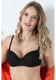 Resim Moon Wear Kadın Sütyen Tek Kareli Boş Pudra 