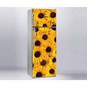 Resim 444magaza Buzdolabı Sticker Sarı Papatya 