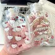 Resim 1 Paket Merhaba Kitty Taşınabilir El Isıtıcı - Şeffaf PVC Seyahat Sıcak Paketi Sevimli Karikatür Tasarımı ile, Pil Gerektirmez, Dış Mekan için Sıcak Su Torbası, Ofis, Seyahat - Arkadaşlar ve Aile için İdeal Hediye (Kış ve Sonbahar), Sonbahar Kış Aksesuarı | Eğlenceli Aksesuar | Dayanıklı Su Torbası, Sanrio 