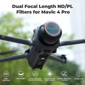 Resim MWX Teknoloji Djı Mavic 4 Pro - Nd8/pl, ND16/PL, ND32/PL, ND64/PL Için Bright Day 4'lü Paket Nd/pl Filtreleri - Sinematik Hava Görüntüleri Için Yansımaları Azaltın ve Renkleri Geliştirin 