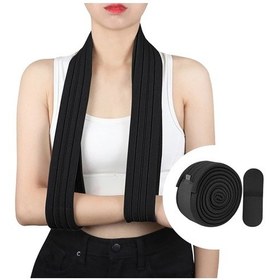 Resim Ortak Burkulma Sabit Sling Kol Askısı Ayarlanabilir Kol Askısı Kırılma Kurtarma Önkol Nefes Sabit Sling Omuz Supportbracket Menekşe 