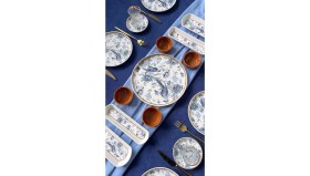 Resim Blue Kitchen 6 Kişilik 21 Parça Kahvaltı Takımı 