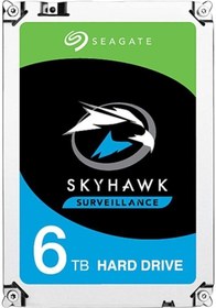 Resim Seagate Hdd 3.5 6tb Skyhawk 5900rpm 256mb 7/24 Güv. St6000vx001 Disti 
