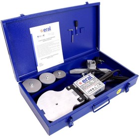 Resim Eral PPRC (PVC) Kaynak Seti – Büyük Çap Seri 50 – 63 – 75 mm paftalar dahil | 2000 Watt güç 