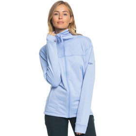 Resim Roxy Kadın Sweatshirt Vertere Mor Tam Fermuarlı 