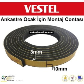 Resim Vestel Regal Uyumlu Ankastre Ocak Için Sızdırmazlık Çevre Montaj Contası - 395776287 