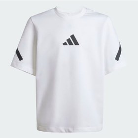 Resim Whıte/black Adidas Çocuk T-shirt J Zne Tee Jj4144 001 