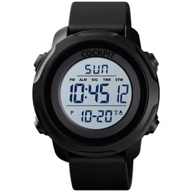 Resim COCKPIT CK-2540-BK DİJİTAL ERKEK KOL SAATİ 