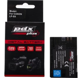 Resim Pdx Canon LPE6 Batarya Pil 2300mAh 7D Mark II,7D,5DS,5DS R,5D Mark IV,III,II,60D,60Da,70D,80D,6D 