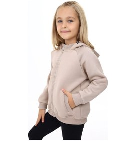 Resim Toontoy Kız Çocuk Hırka Bej 