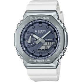 Resim CASIO ERKEK SAAT GM-2100WS-7ADR Antrasit Su Geçirmez 