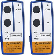 Resim Besthome1 12v Kablosuz Vinç Kumanda Seti - 50ft Menzilli, 2 Kumandalı, Led Göstergeli, Yüksek Güçlü Performanslı 