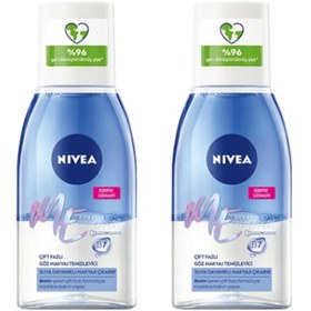 Resim Nivea Make Up Expert Çift Fazlı Makyaj Temizleme 125 ml x 2 