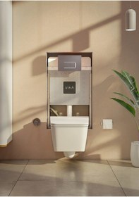 Resim 119-003r009 Vitra Equal Klozet Kapağı, Yavaş Kapanır, Kolay Sökülebilir 