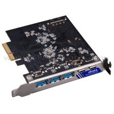 Resim Akasa USB 3.2 Gen2 2xType-A 3xType-C PCIe Kart (AK-PCCU3-09) 