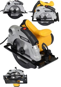 Resim STEİNER Alman 4000 Watt Lazerli Bakir Sargili Metal Şanzuman Sunta Kesme Daire Testere Makinesi 185 Mm 