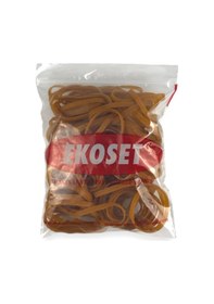 Resim Ekoset Kalın Para Lastiği 100 Adet 70 x 5 MM 