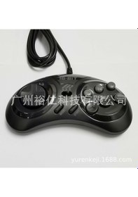 Resim Fosenze Sega İçin 16 Bit 9 Pinli Taşınabilir Oyun Kumandası - Hızlı Ve Yavaş Oyun Modu İle Eğlence Dolu Anlar 