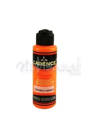 Resim Cadence Premium Akrilik Boya 120Ml Fosforlu Turuncu 