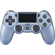 Resim PS4 Uyumlu Yeni Nesil Tıtanyum Mavi Renk Oyun Kolu 